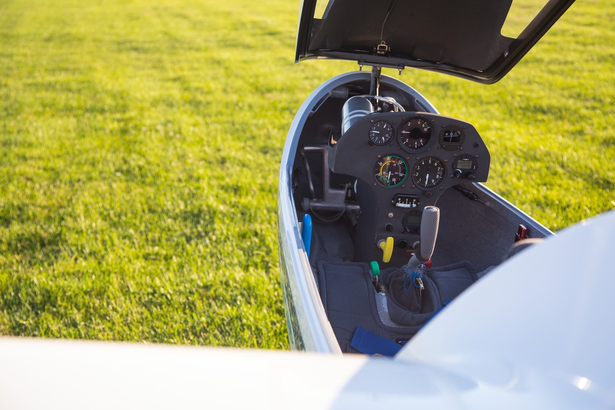 sailplane cockpit