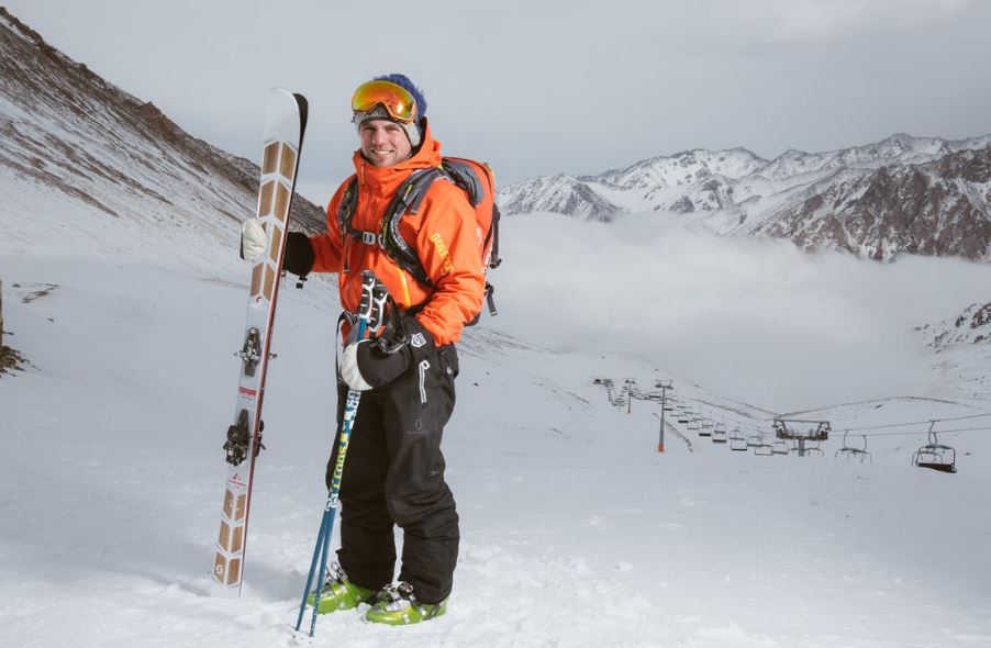 A professional skier