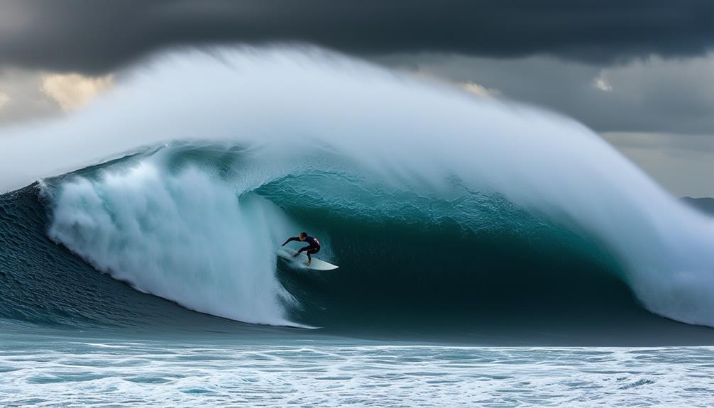 extreme ocean wave riding