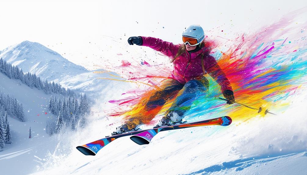 skiing as an art