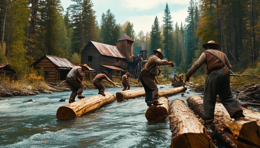log rolling sport origins
