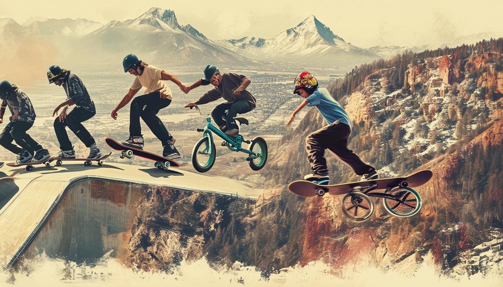 growth in daring activities