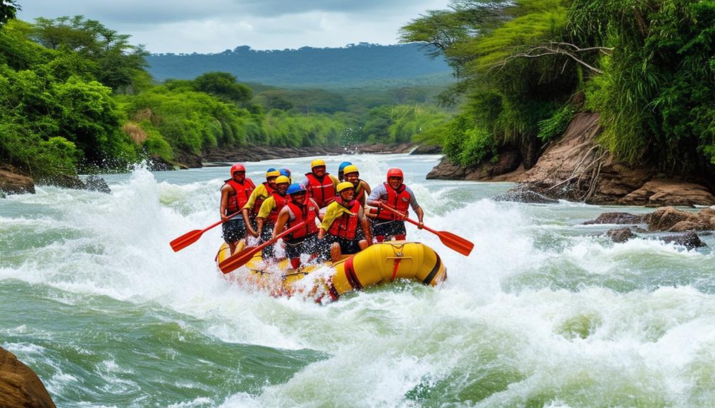 thrilling adventure on water