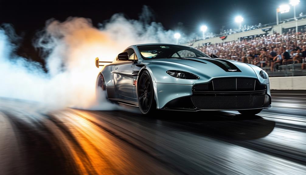 luxurious and powerful sports car