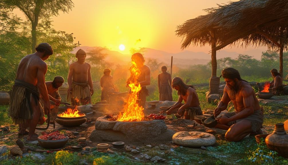 ancient food preparation techniques