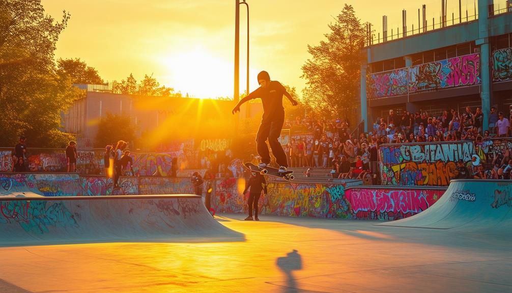 skaters embrace street style