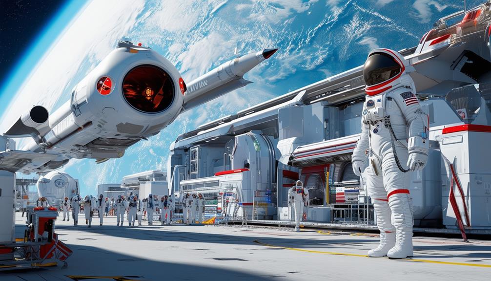 pioneering space tourism company