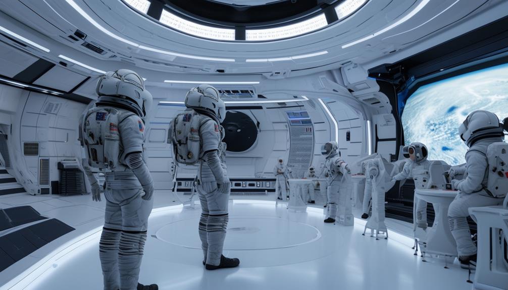 space simulations for training