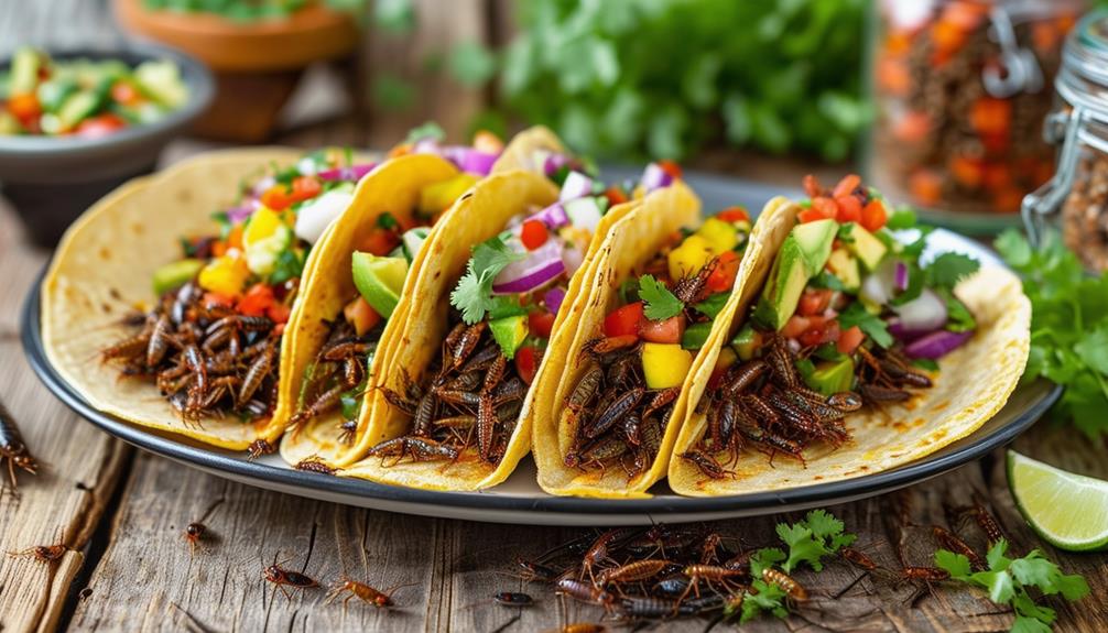 exotic cricket cuisine options