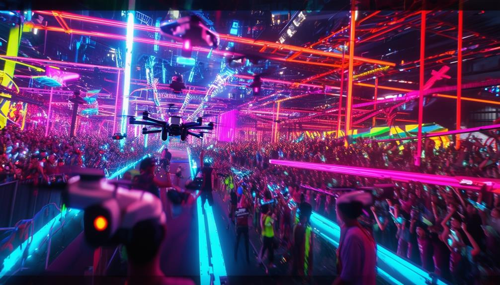 drone racing competitions thrive