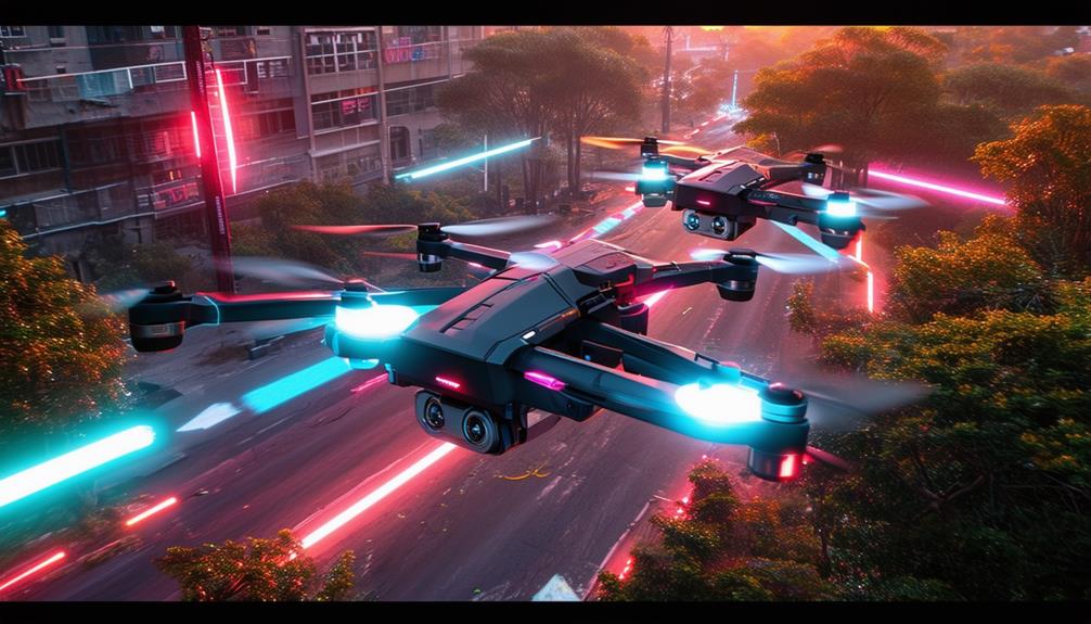 drone racing course variations