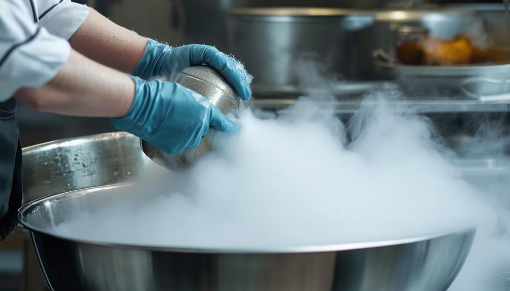 handling liquid nitrogen safely