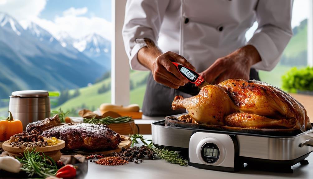 cooking meat and poultry