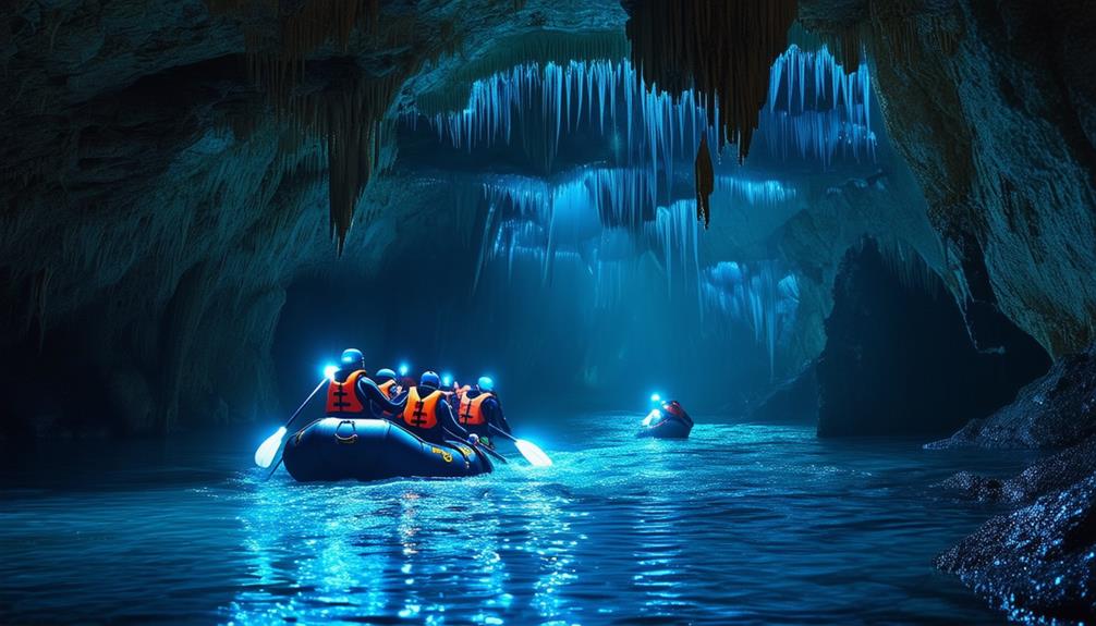 underground adventure in waitomo