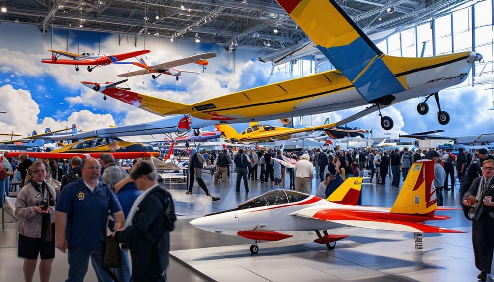 gathering of glider enthusiasts