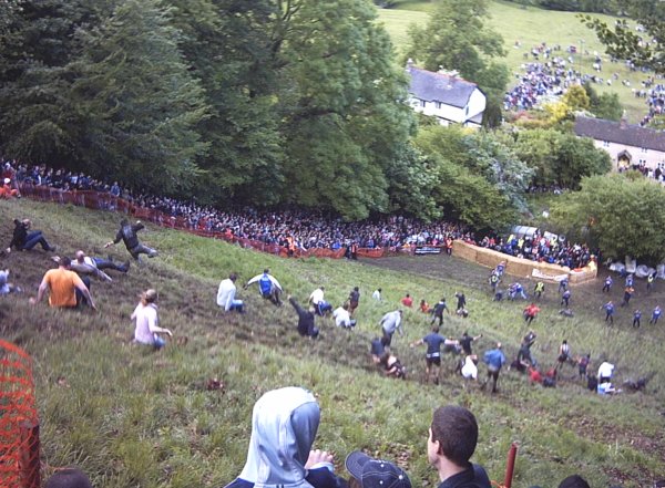 Cheese Rolling Race
