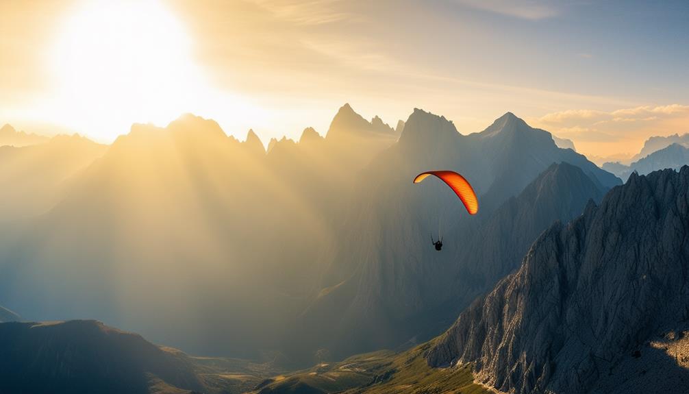 paragliding tricks and skills