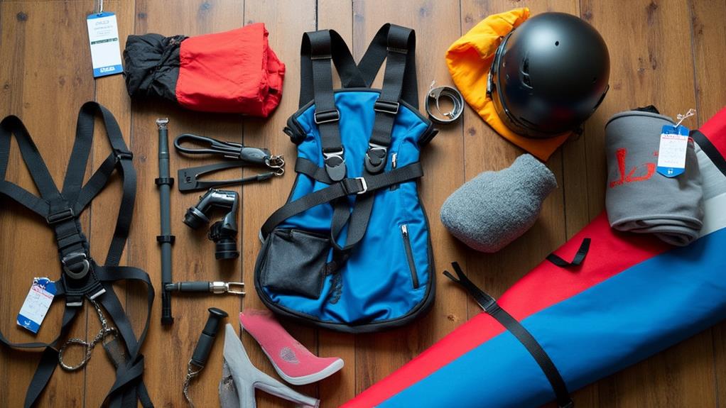 expense of necessary gear