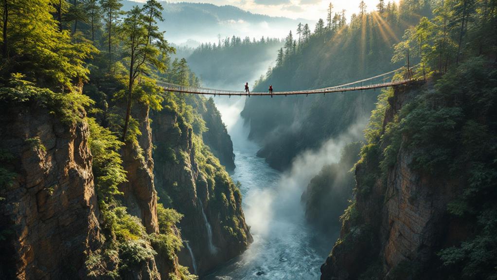 choosing thrilling bungee jumping site