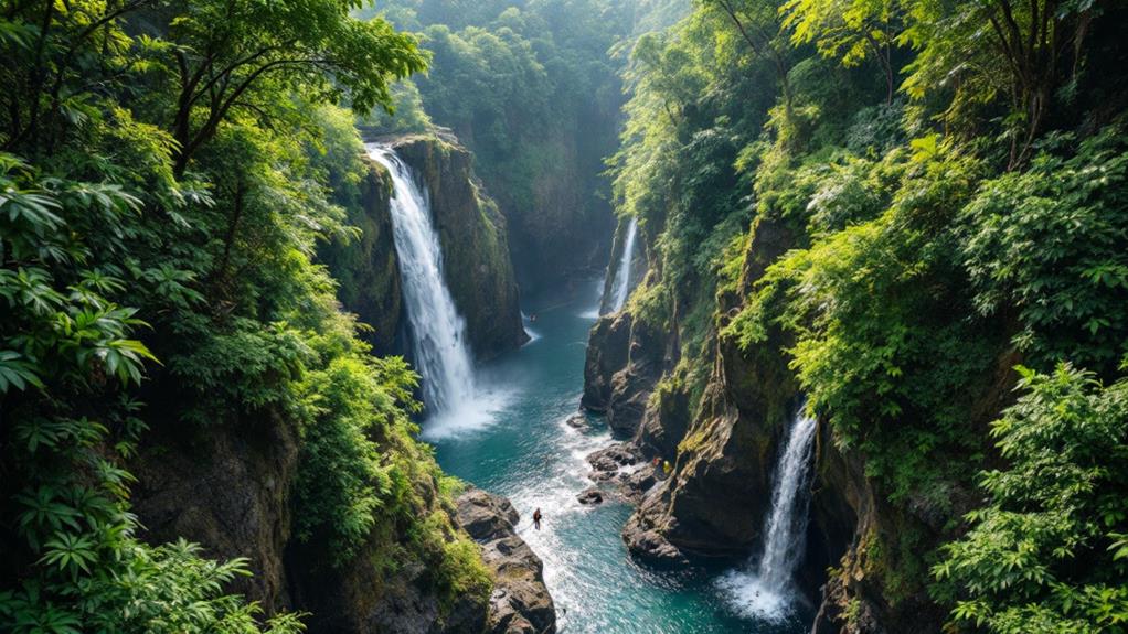 volcanic tropical french island