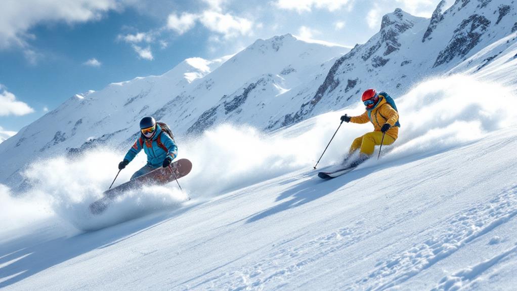 What Is the Difference Between a Snowboard and a Monoski?