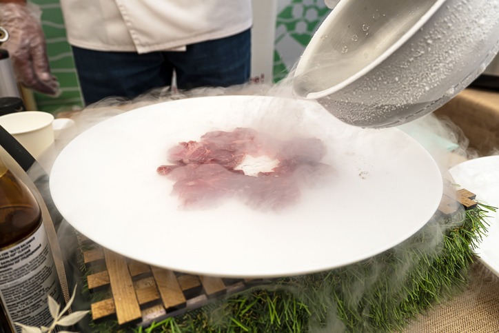 Cooking with Liquid Nitrogen