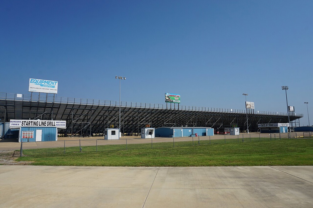 Texas Motorplex grandstands