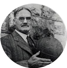 Inventor of the game, James Naismith
