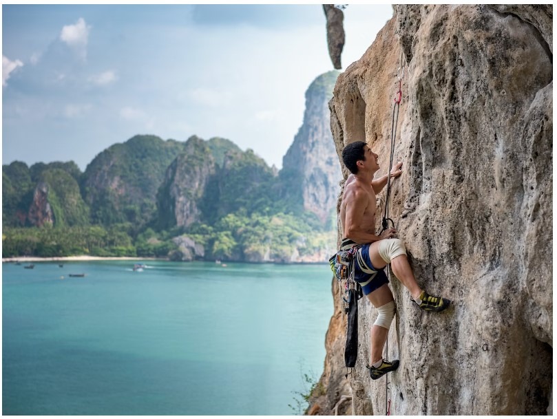 Solo Rock Climbing