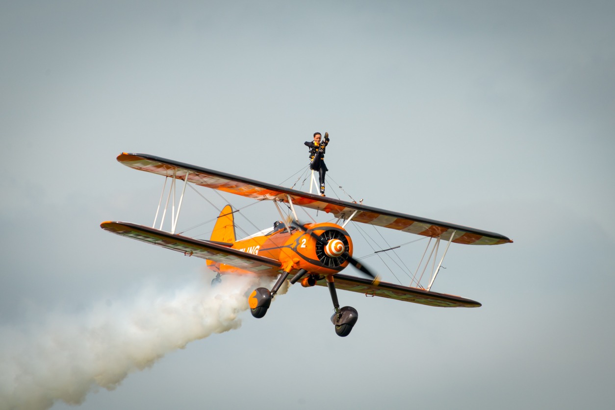 Learn About the Extreme Sport Wing Walking