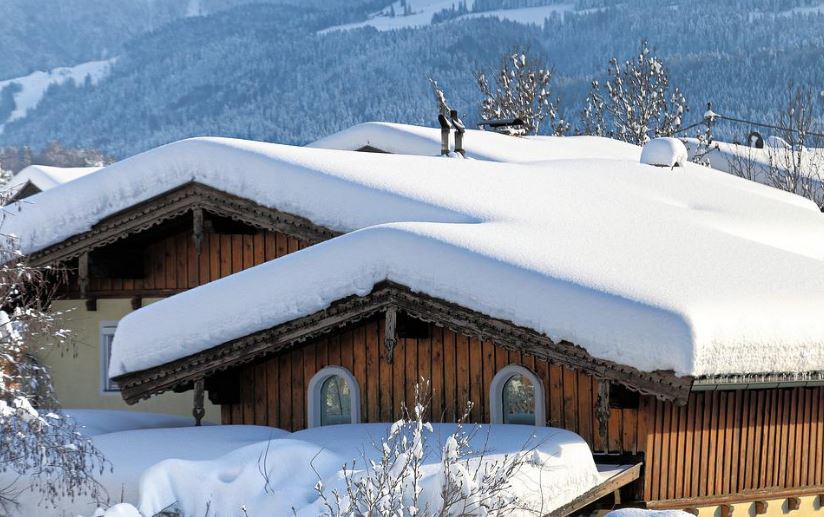 A luxurious ski resort