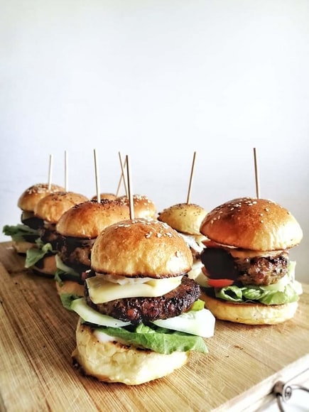 Finger Sandwiches and Sliders